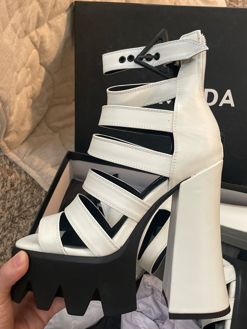 Lamoda platform heels